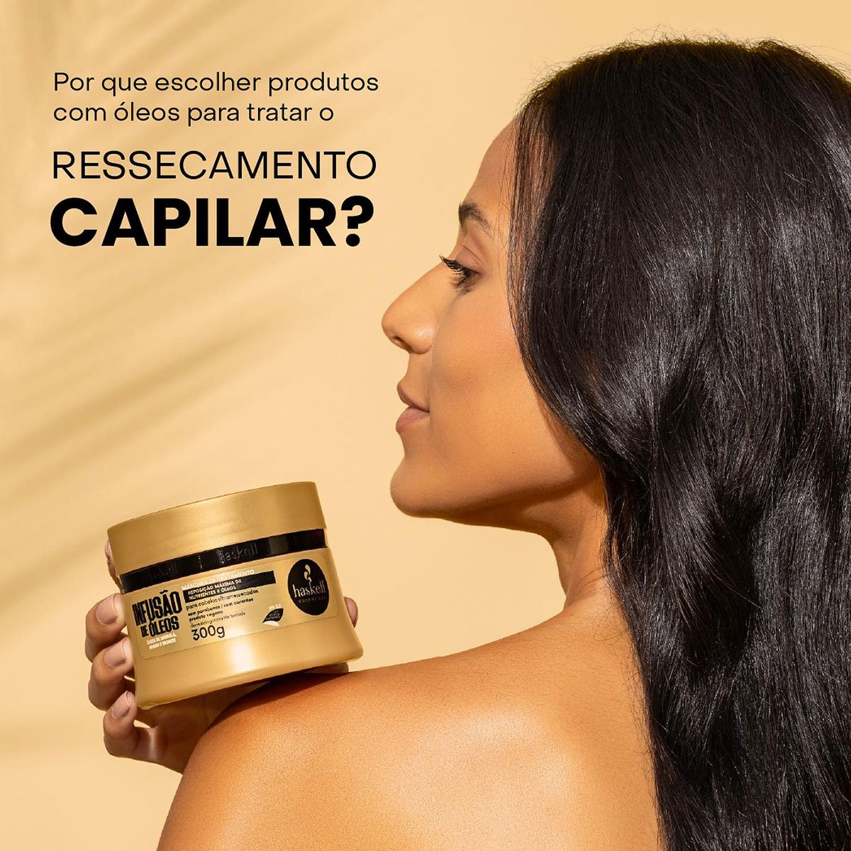 Haskell Infusao de Oleos - Mascara Capilar 500g 500g 4