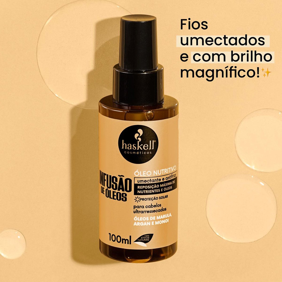 Haskell Infusao de Oleos - Oleo Capilar 100ml 100ml 2