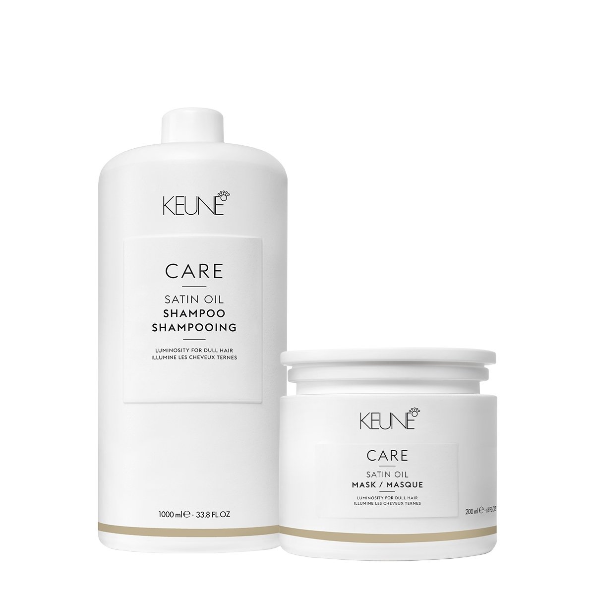 Kit Keune Care Satin Oil Shampoo Mascara 200 (2 produtos) ÚNICO 1