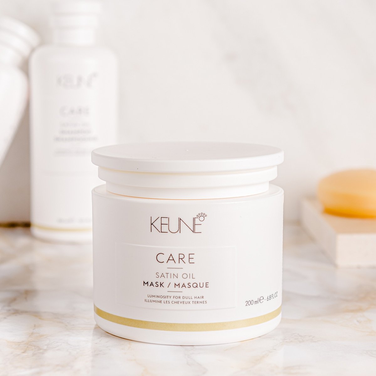 Kit Keune Care Satin Oil Shampoo Mascara 200 (2 produtos) ÚNICO 3