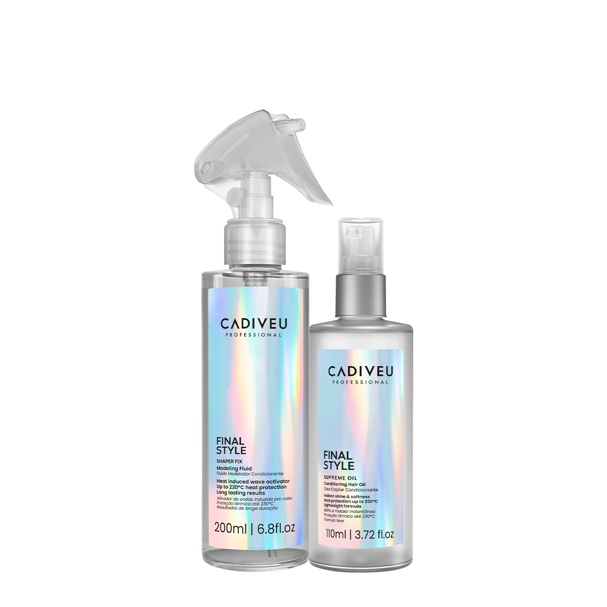Kit Cadiveu Professional Final Style Supreme Oleo G e Fluido Modelador (2 produtos) ÚNICO 1