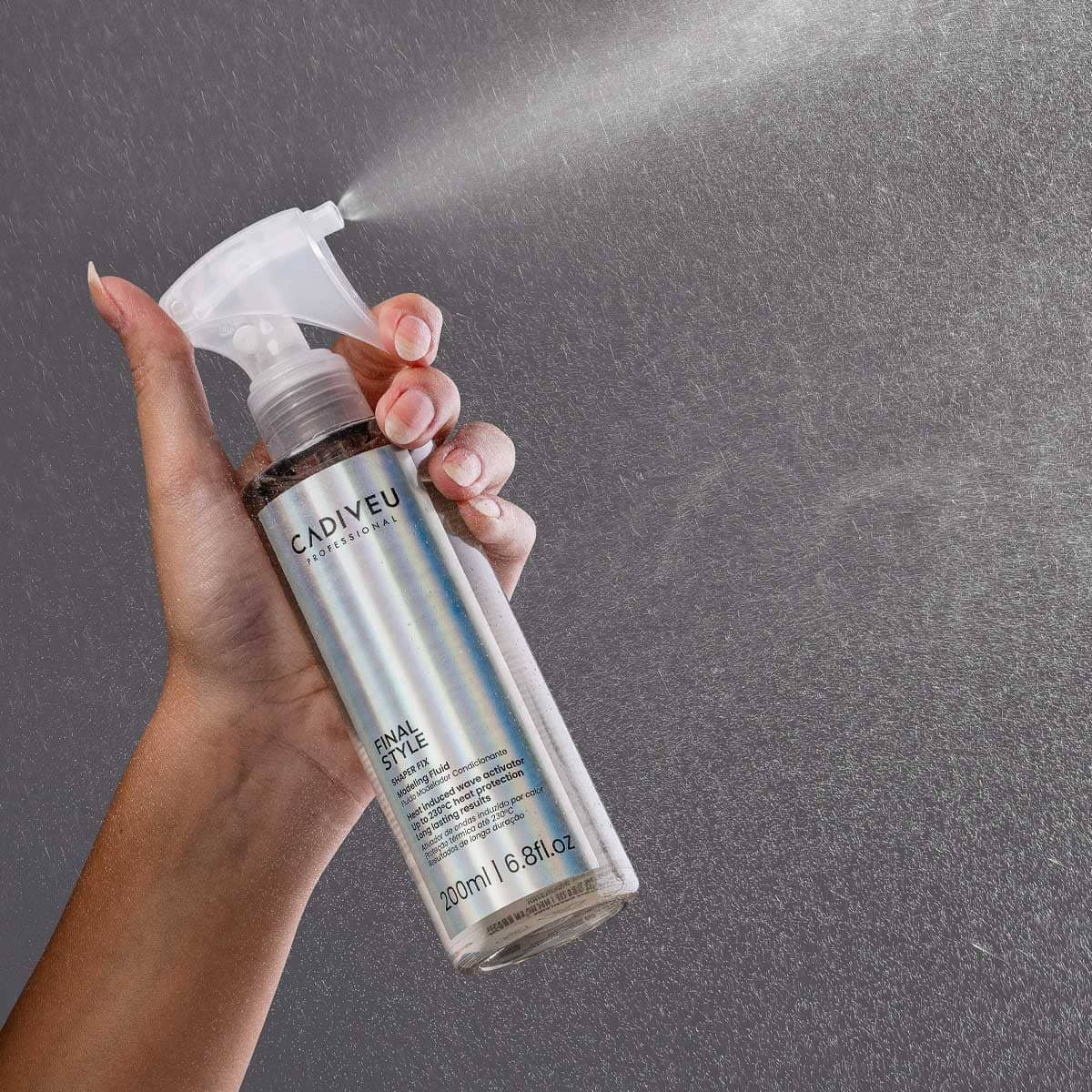 Kit Cadiveu Professional Final Style Supreme Oleo Fluido e Spray Fixador (3 produtos) ÚNICO 3