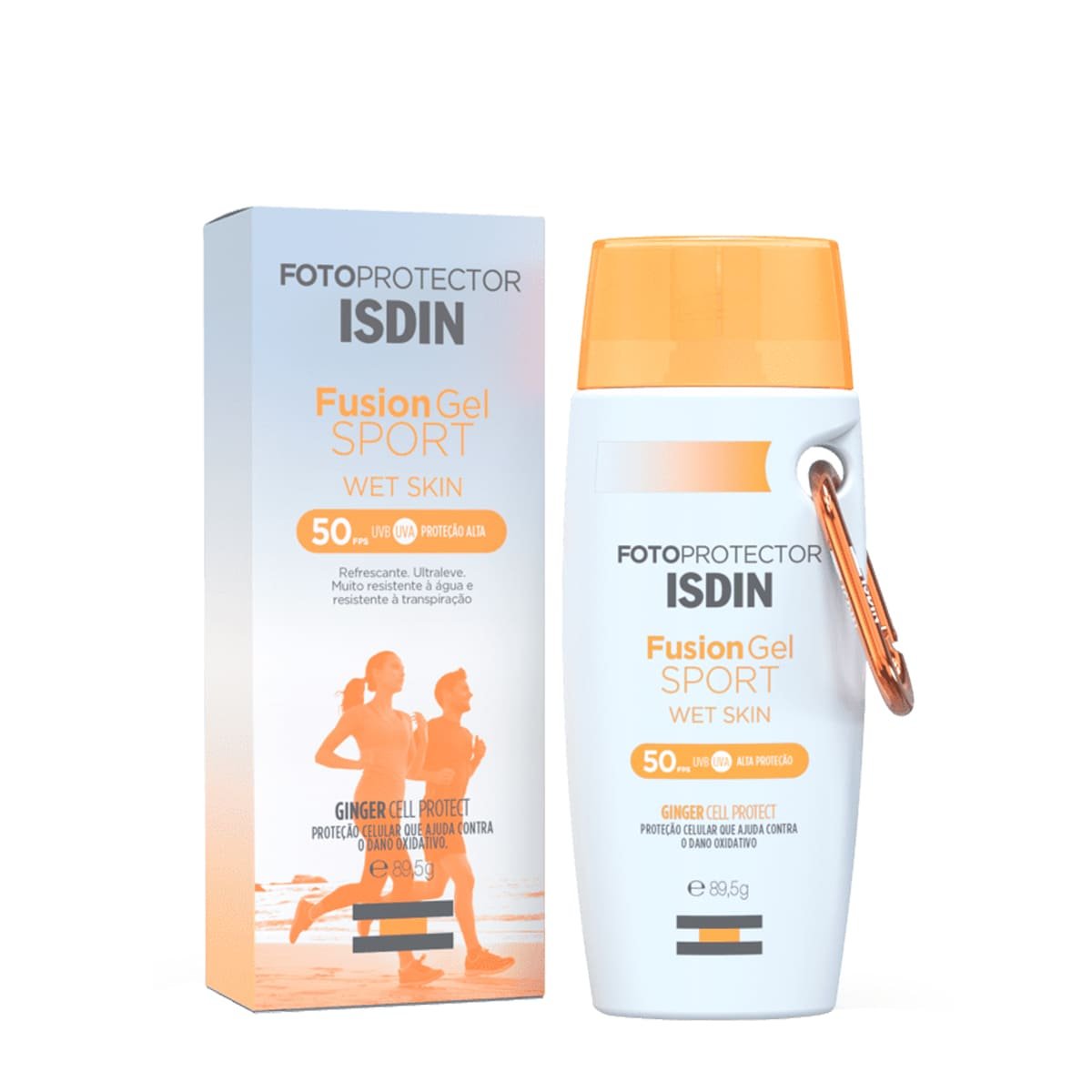 ISDIN Fusion Gel Sport FPS 50 - Protetor Solar 89,5g 89,5g 2