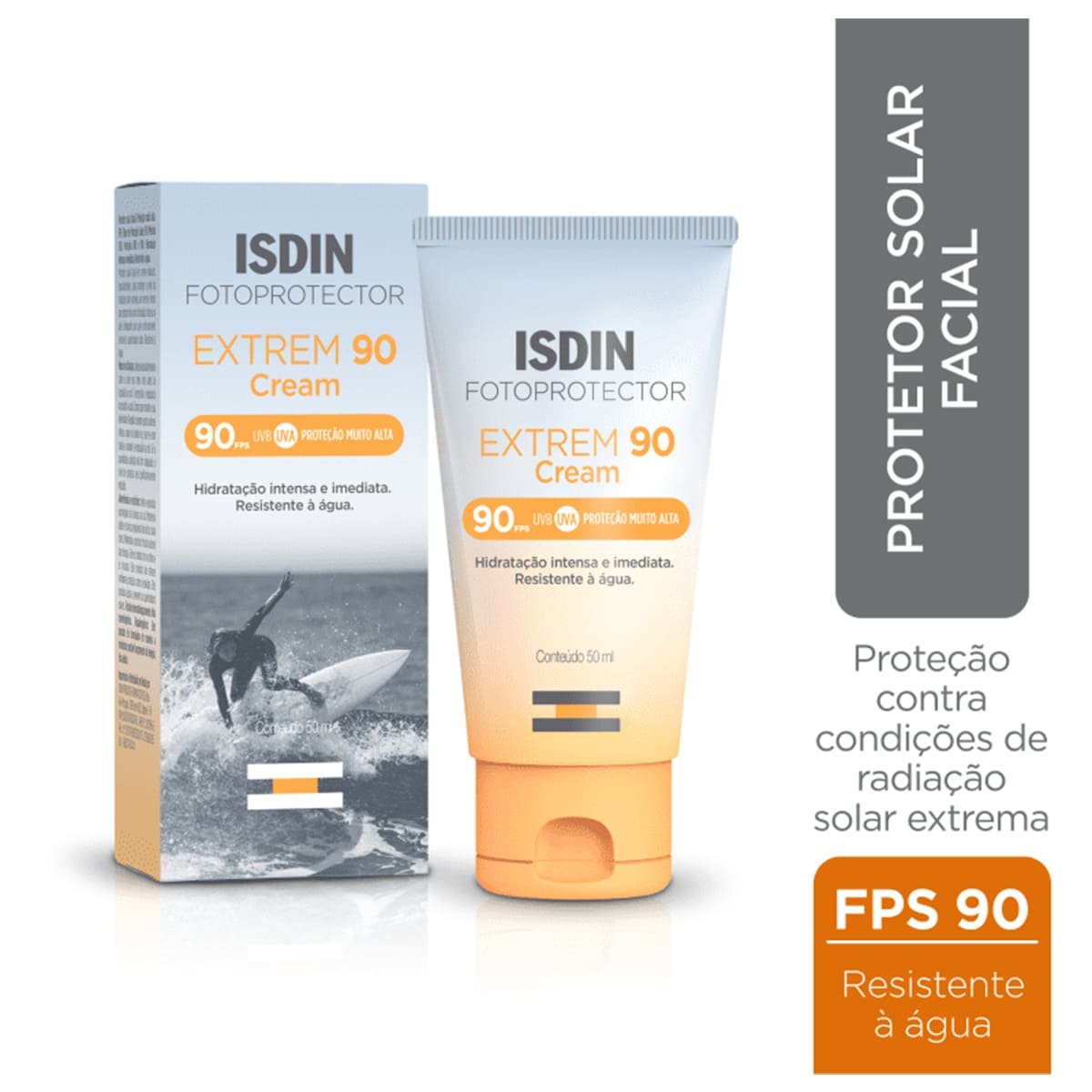 ISDIN Extrem FPS90 - Protetor Solar Facial 50ml 50ml 2