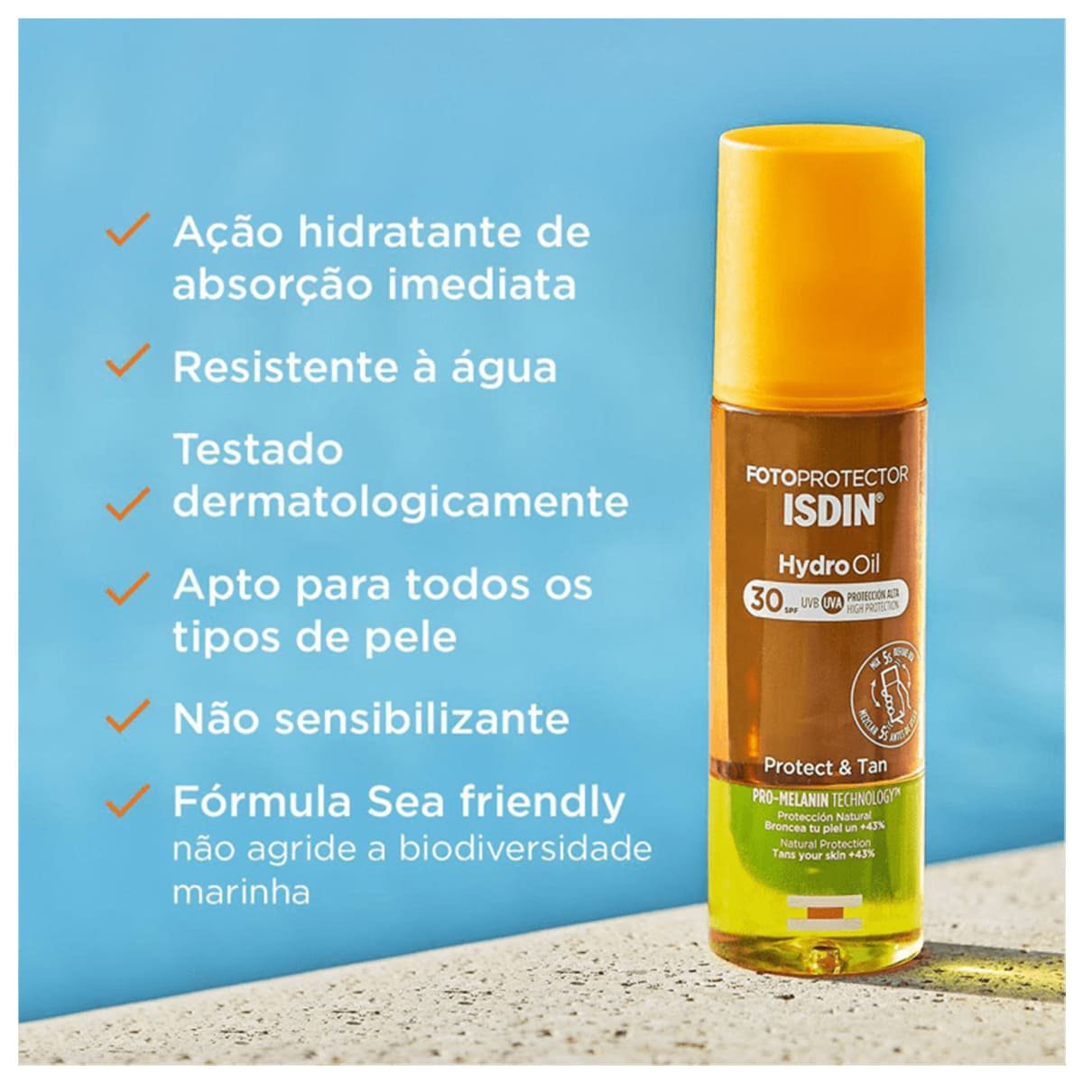 Kit ISDIN HydroOil HydroLotion Protetor Solar (2 produtos) ÚNICO 2