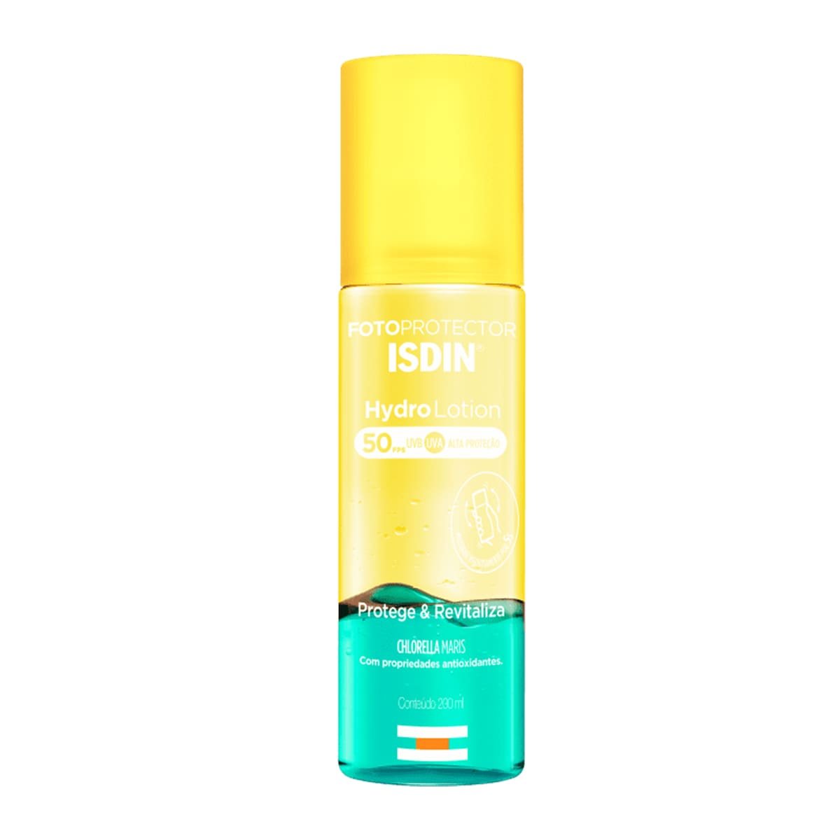 Kit ISDIN HydroLotion Fotoprotector Fusion Water FPS60 (2 produtos) ÚNICO 2