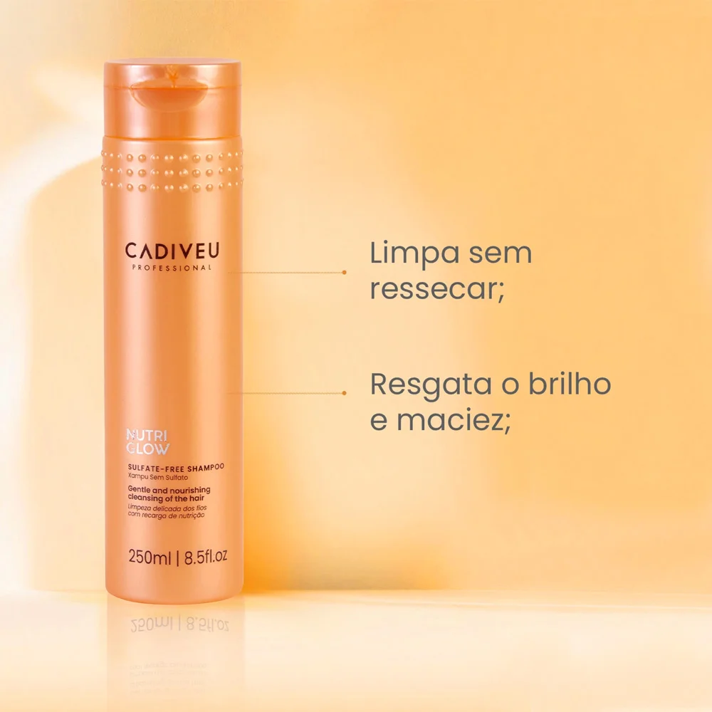 Kit Cadiveu Professional Nutri Glow Duo e Supreme Final Style Oil (3 produtos) ÚNICO 3
