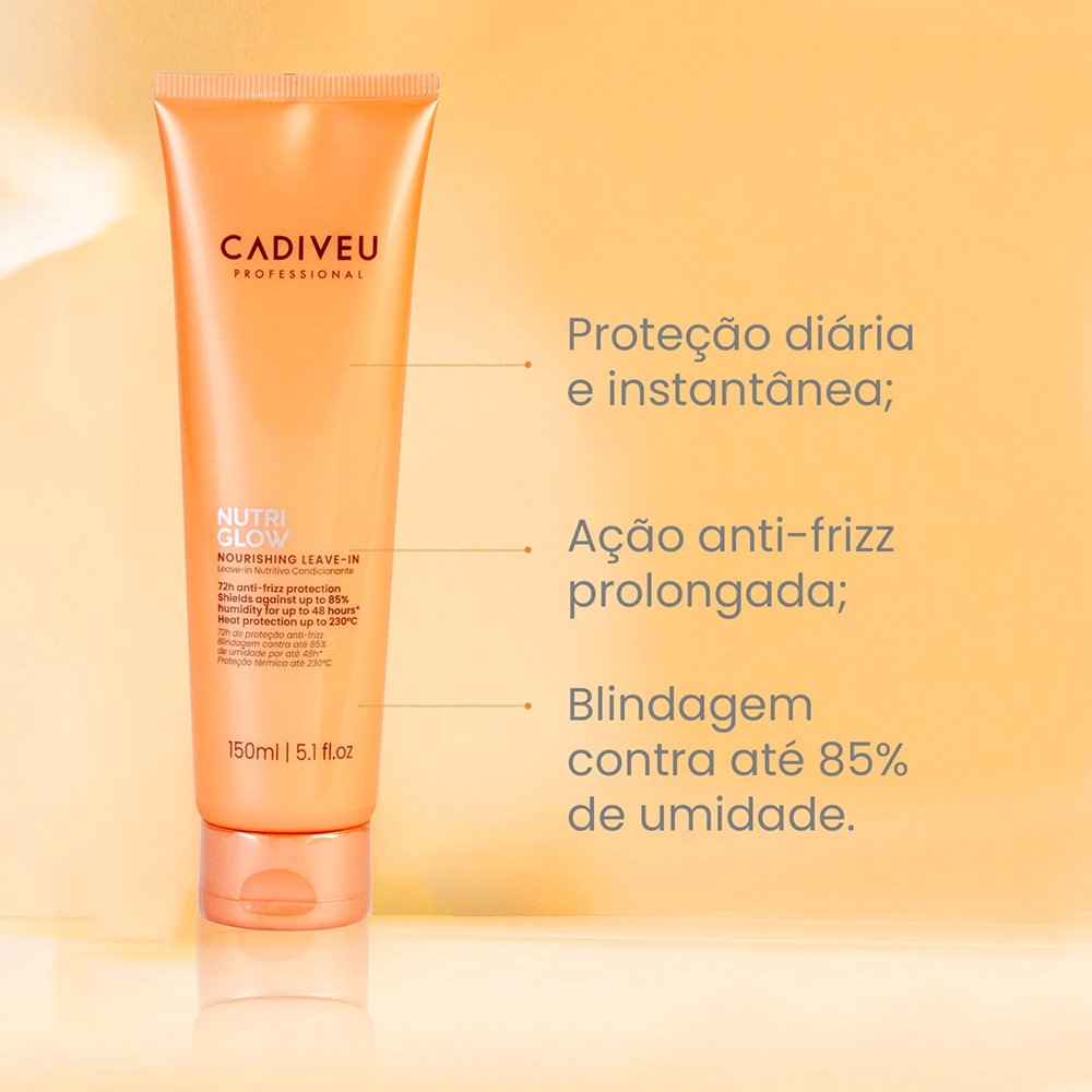 Kit Cadiveu Professional Nutri Glow Home Care Total e Final Style Oil (5 produtos) ÚNICO 3