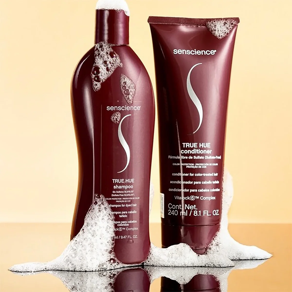 Kit Senscience True Hue Moisture Duo Leave-in (3 produtos) ÚNICO 2