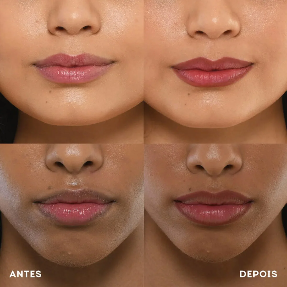 Kit Oceane Edition Batom Color My Lips Naked Nude Lapis Labial Frappucino Naked Nude + Frappucino 4