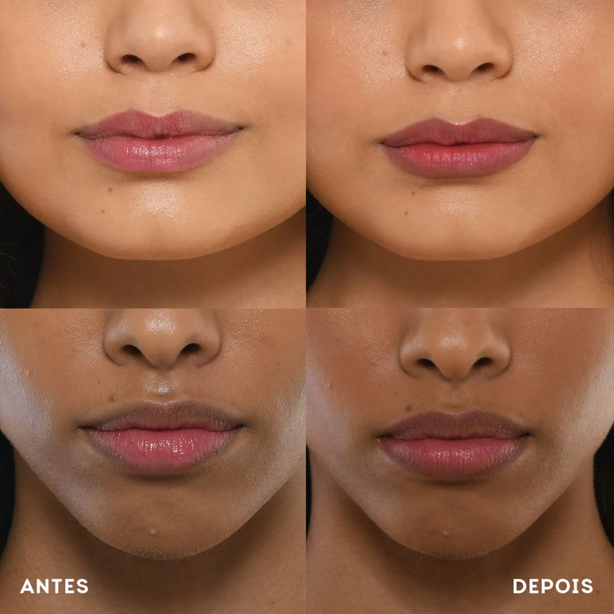 Kit Oceane Edition Batom Nude Pink  Lapis Labial Beige Brown Nude Pink + Beige Brown 4