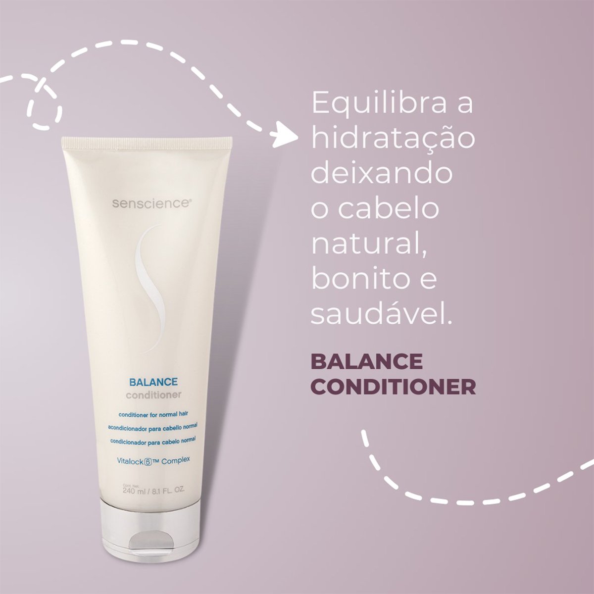 Kit Senscience Balance Inner Detangler Home Care Leave-in 200 (4 produtos) ÚNICO 4