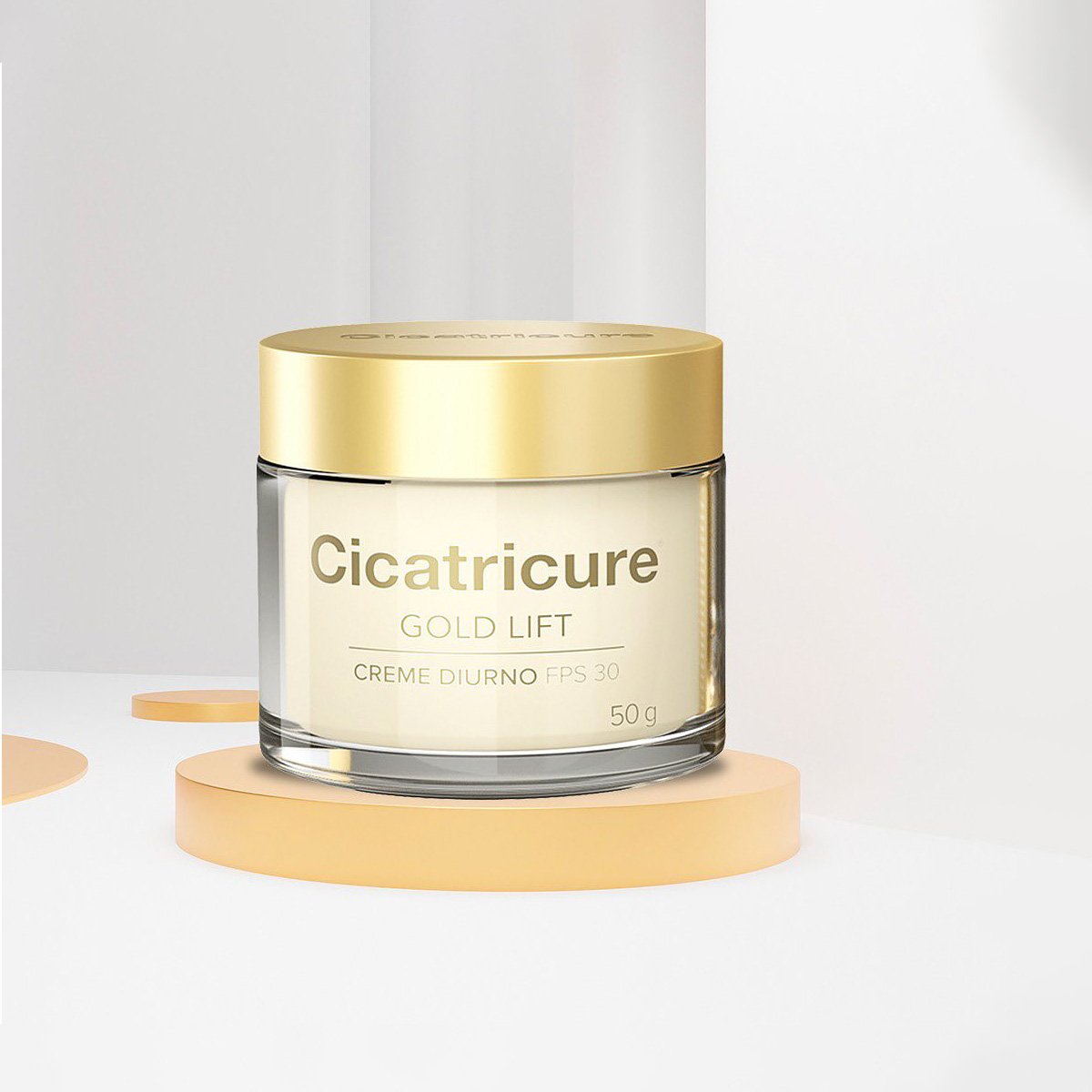 Kit Cicatricure Porcelana 3 em 1 Gold Lift Diurno Gel Creme (2 produtos) ÚNICO 3