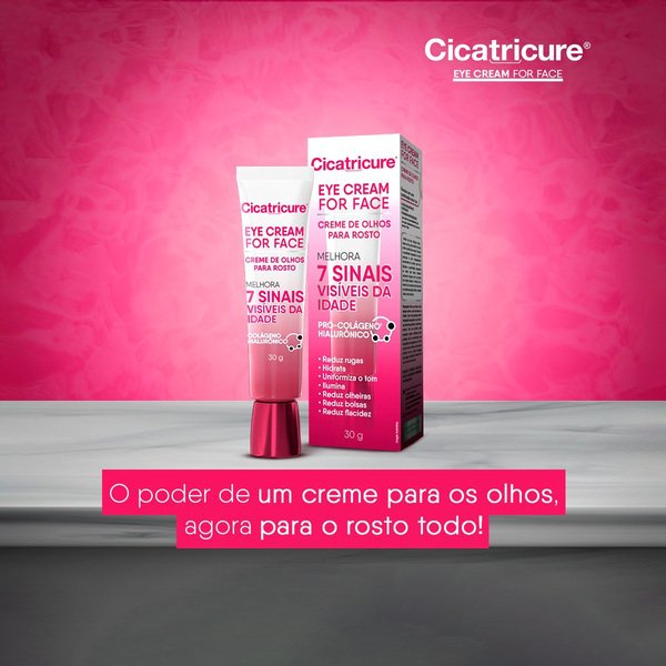 Kit Cicatricure Porcelana Peeling Eye Cream for Face Serum Creme (2 produtos) ÚNICO 3