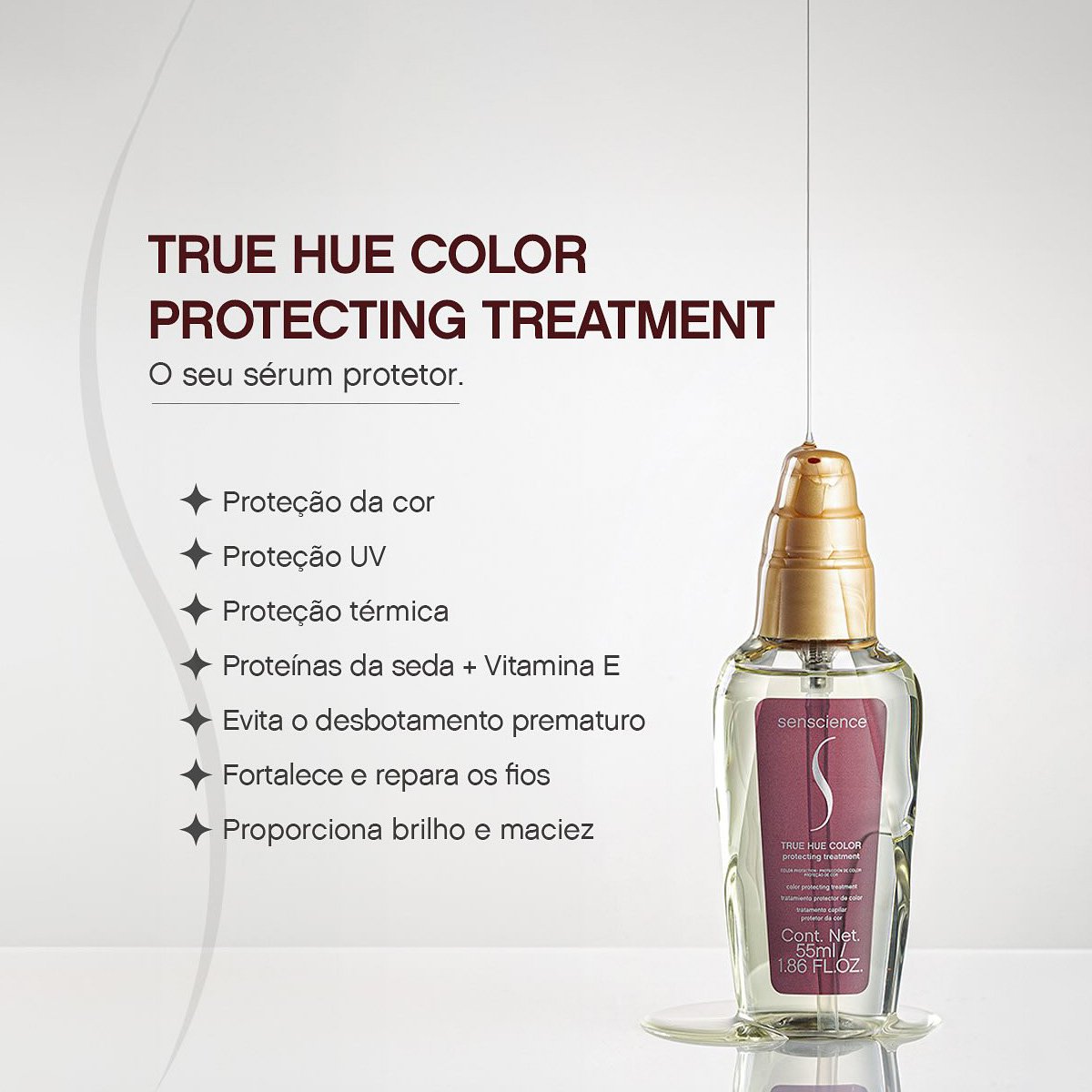 Kit Senscience Smooth Intensif True Hue Salon Total Serum (4 produtos) ÚNICO 4