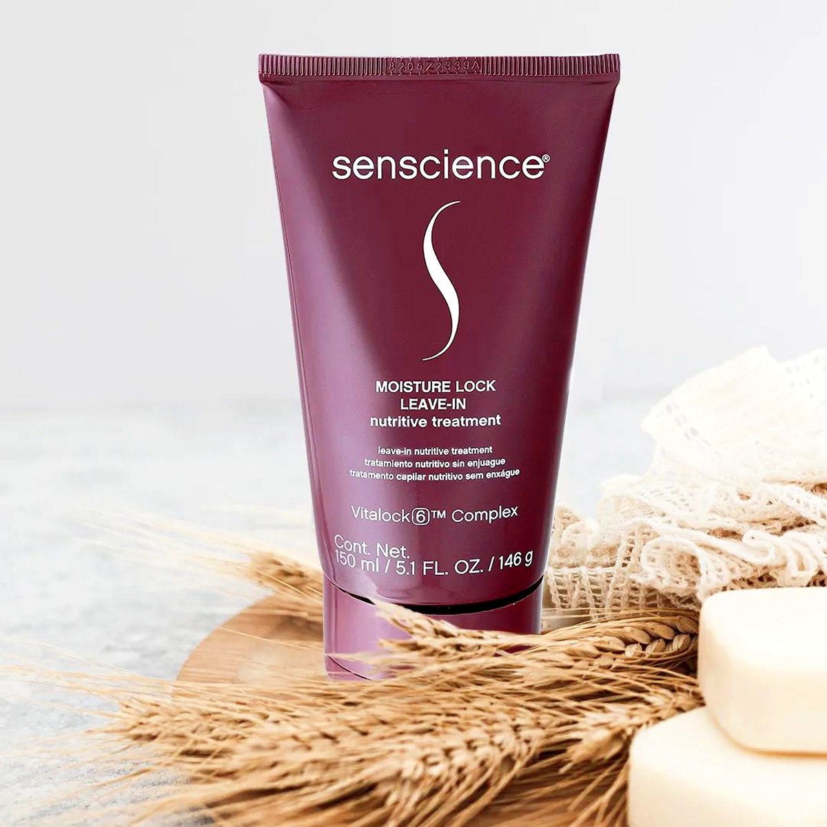 Kit Senscience Smooth Intensif Moisture Home Care Leave-in 150 (4 produtos) ÚNICO 4
