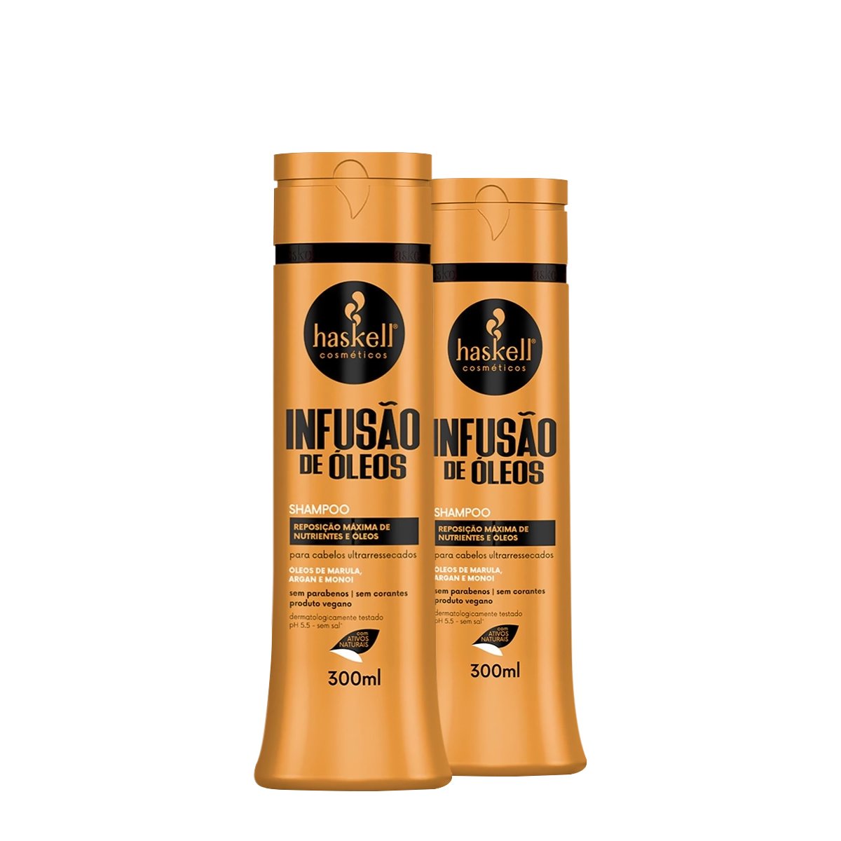 Kit Haskell Infusao de Oleos Shampoo Extra (2 unidades)
