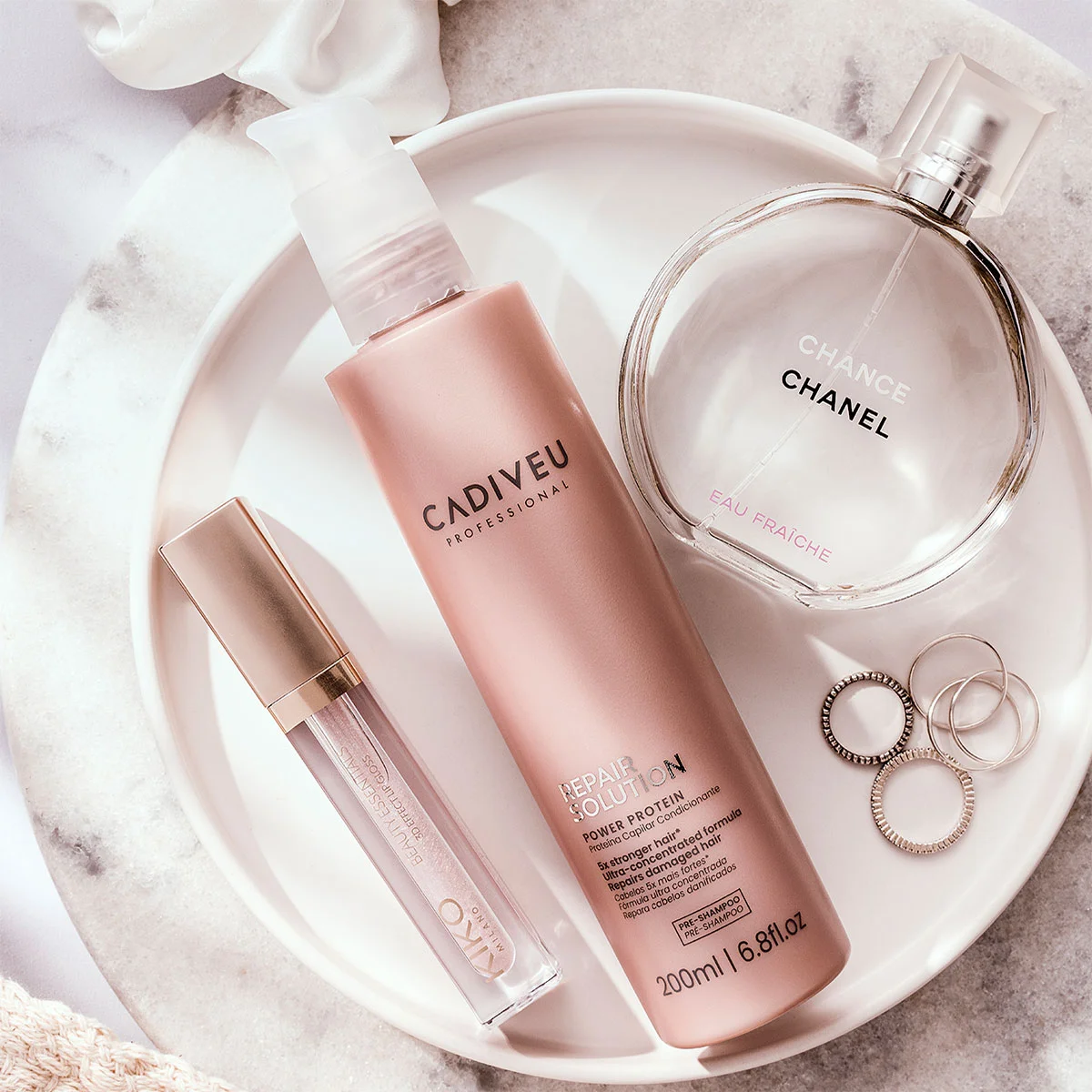 Kit Cadiveu Professional Repair Solution Acai Proteina Oil 60 (2 produtos) ÚNICO 2