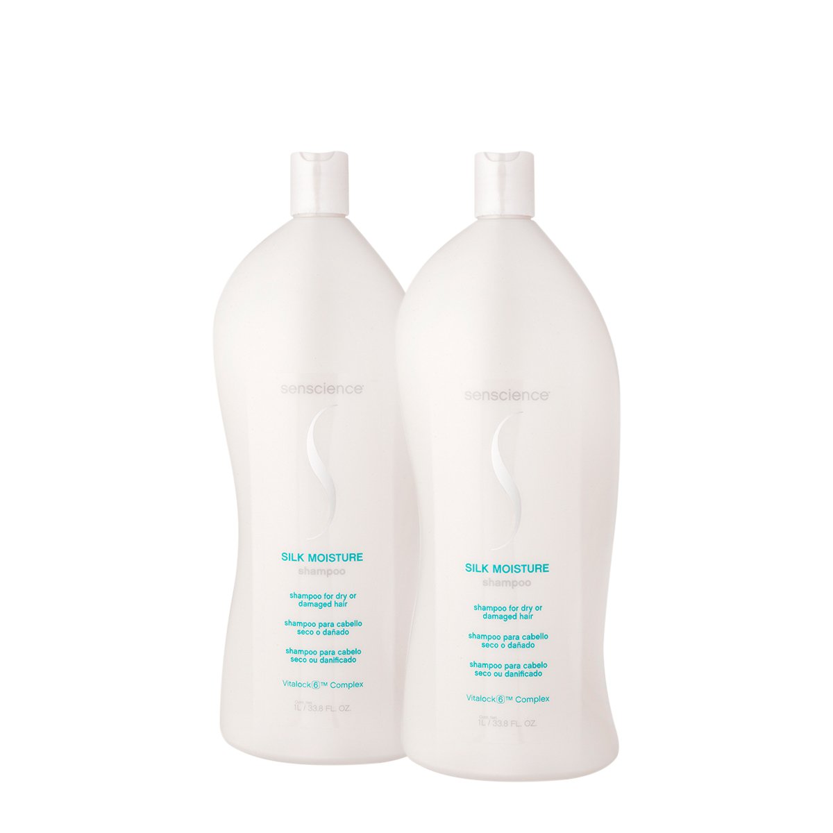 Kit Senscience Silk Moisture Shampoo Extra (2 unidades) ÚNICO 1