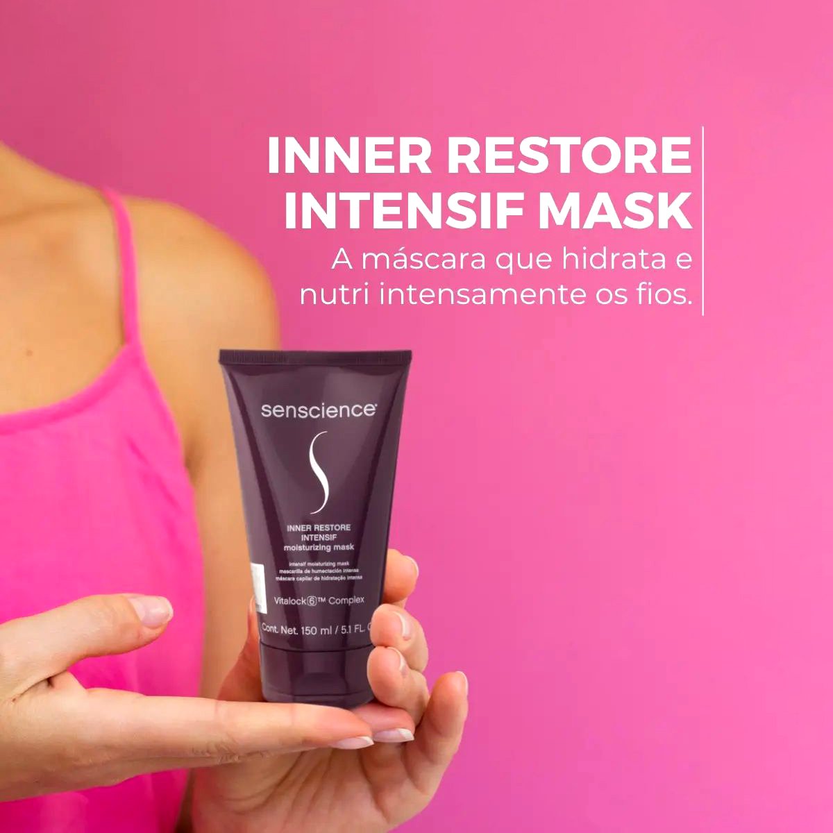 Kit Senscience Silk Moisture Lock Intensif Home Care 150 Leave-in (4 produtos) ÚNICO 4