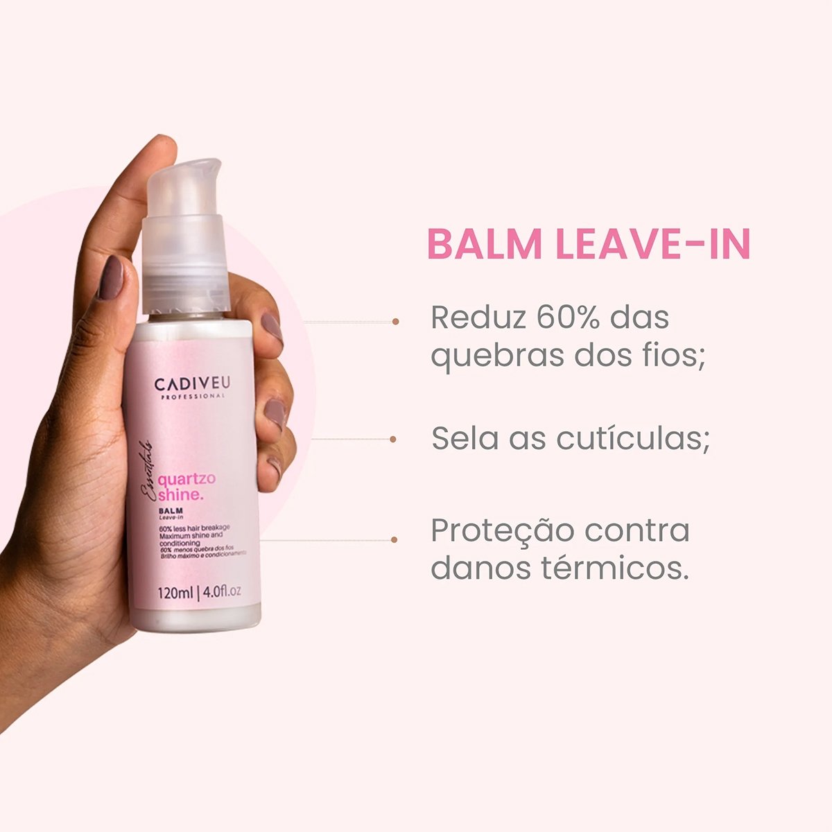 Kit Cadiveu Professional Essentials Quartzo Shine Acai Oil Leave-in (3 produtos) ÚNICO 2