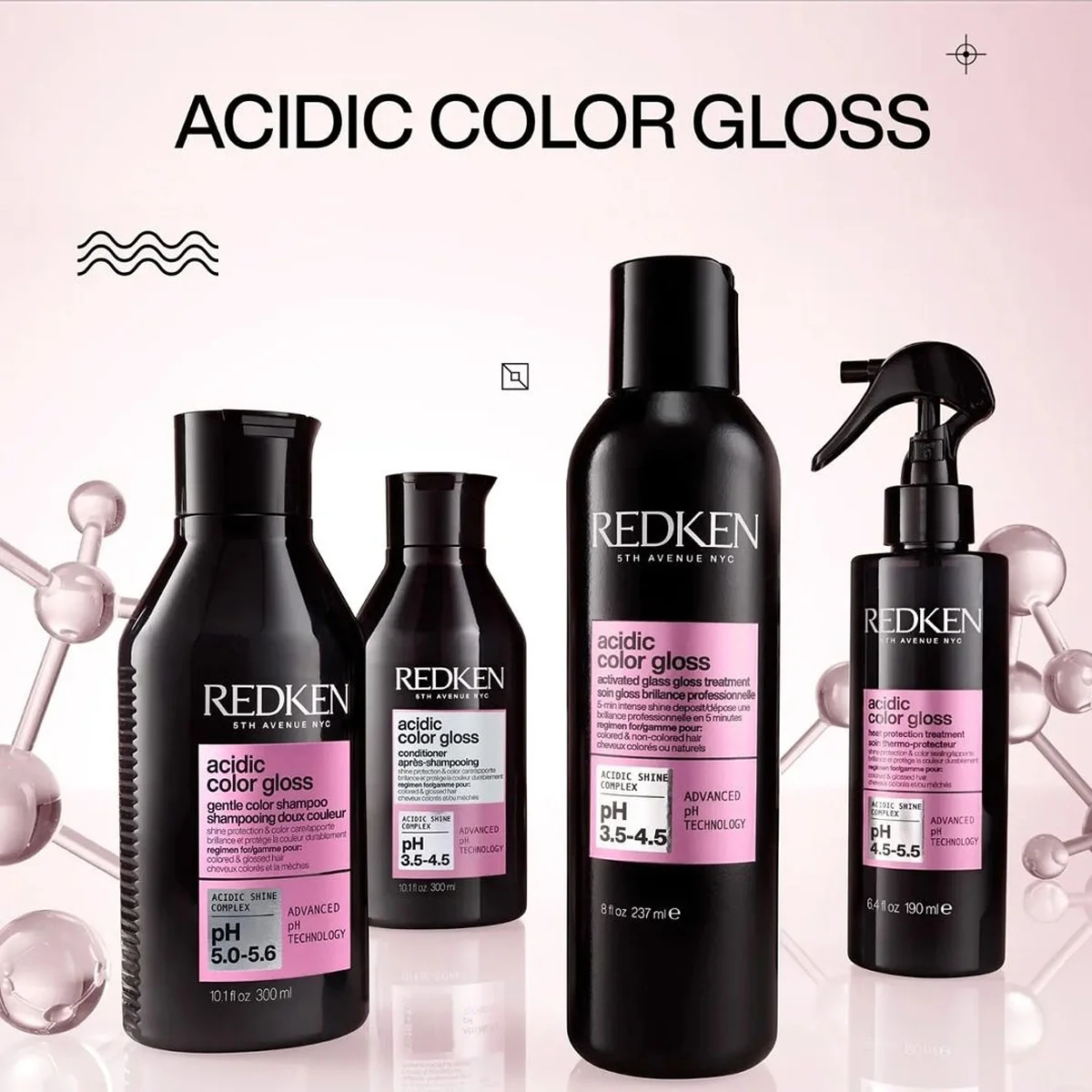 Redken Acidic Color Gloss Rinse Out - Tratamento Capilar 237ml 237ml 4
