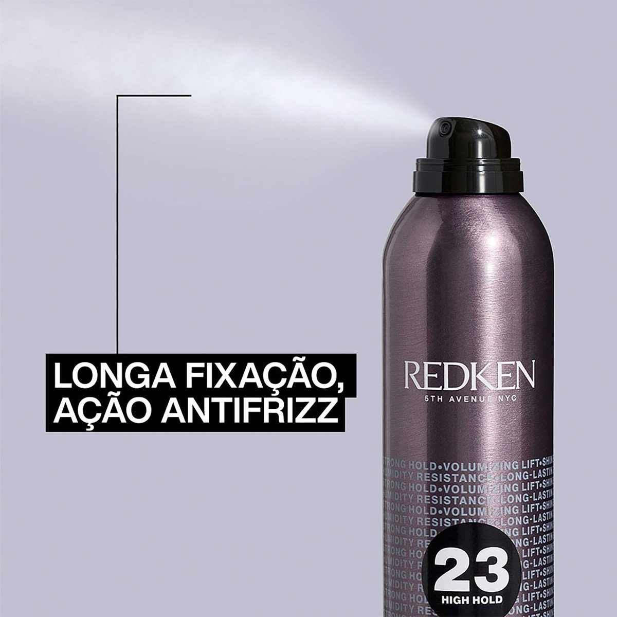 Redken 23 Strong Hold Hairspray - Spray Fixador 400ml 400ml 3