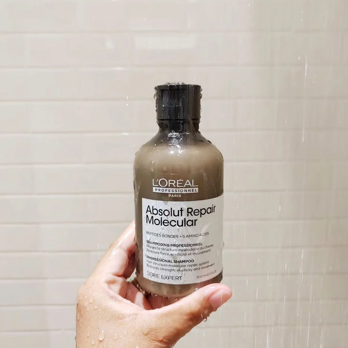 Kit LOreal Professionnel Absolut Repair Molecular Shampoo 300 Mascara (2 produtos) ÚNICO 2