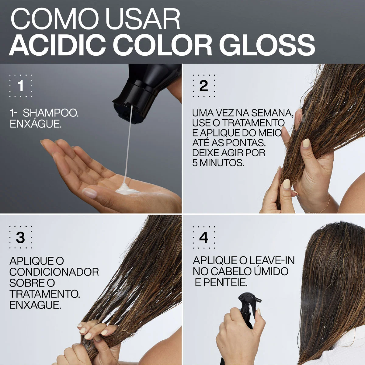 Kit Redken Acidic Color Gloss Salon (2 produtos) ÚNICO 4