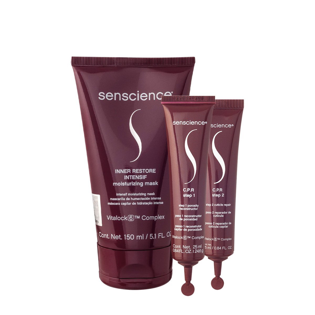 Kit Senscience Inner Restore Intensif Mascara e C.P.R. (2 produtos)