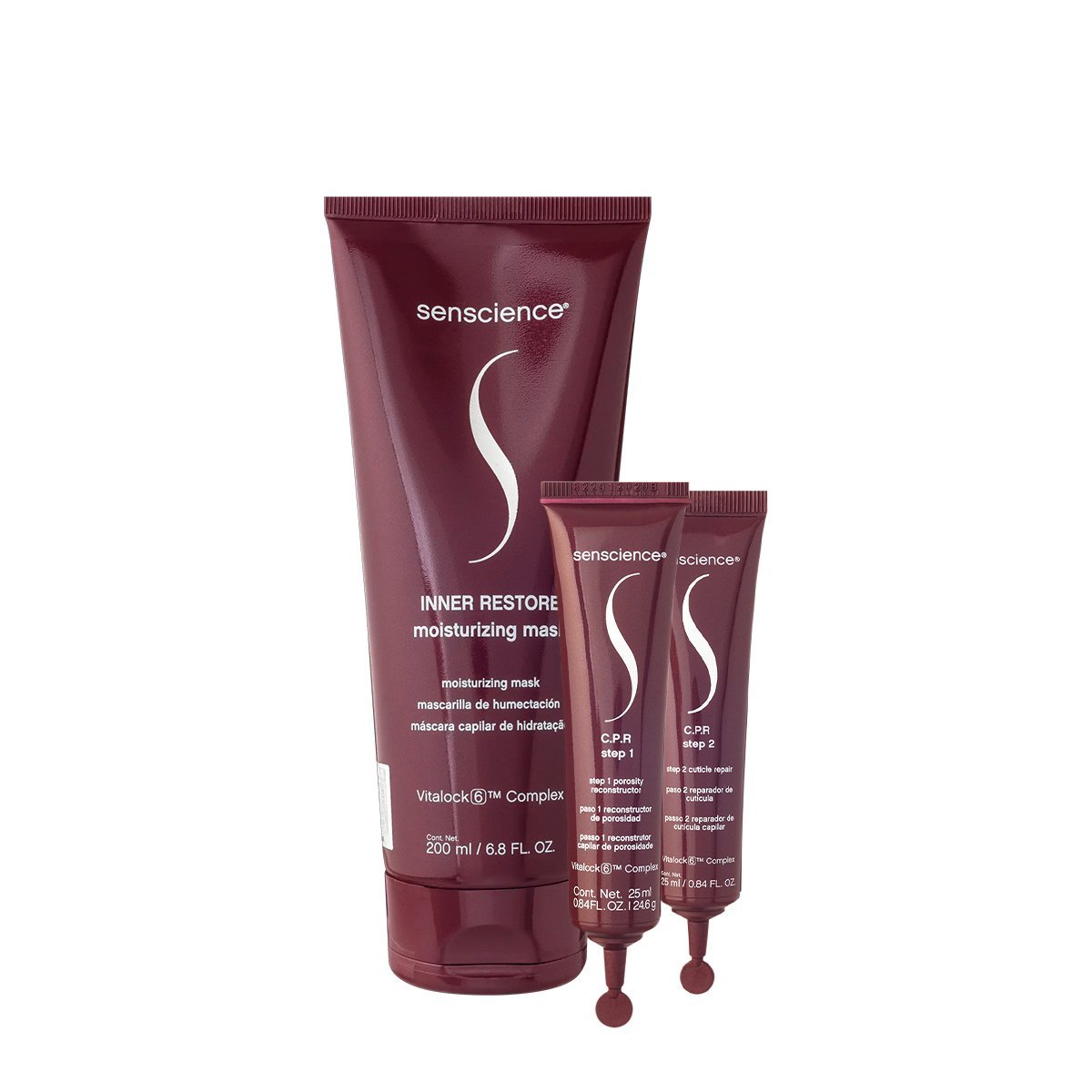 Kit Senscience Inner Restore Mascara M e C.P.R. (2 produtos)