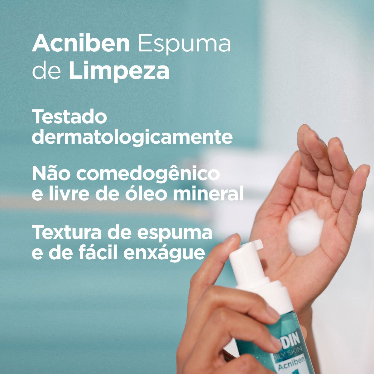 ISDIN Acniben Oily Skin - Espuma de Limpeza Facial 150ml 150ml 3