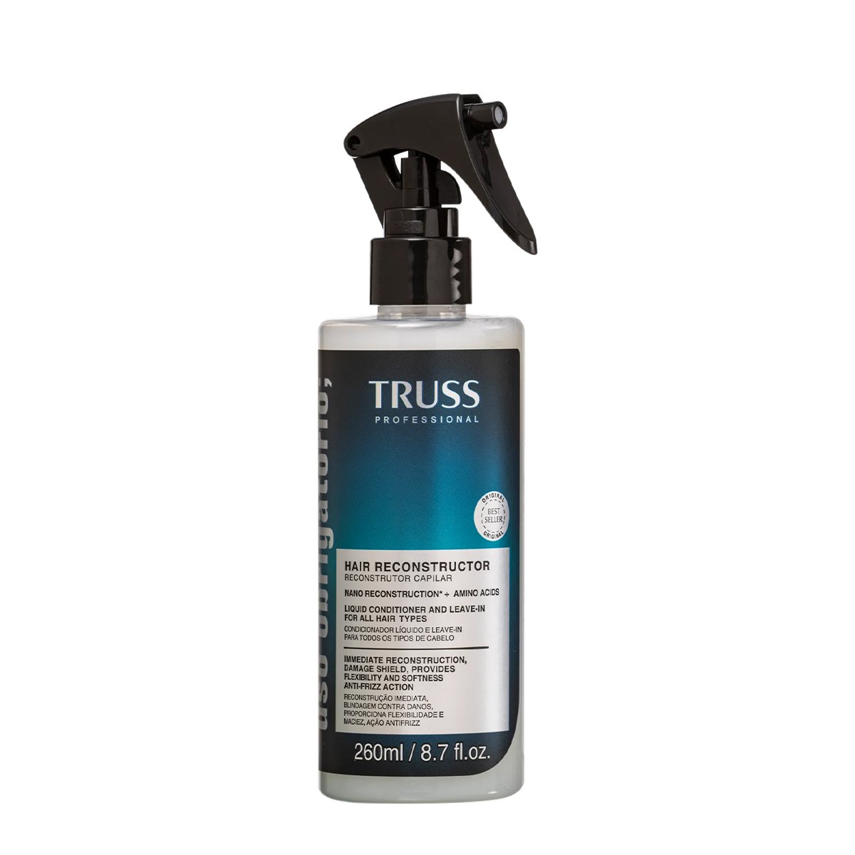 Truss Uso Obrigatorio - Tratamento Liquido Reconstrutor 260ml 260ml 1