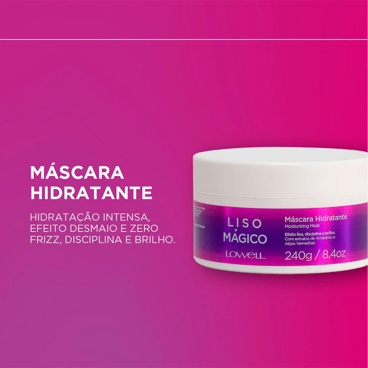 Kit Lowell Liso Magico Home Care (3 produtos) ÚNICO 4