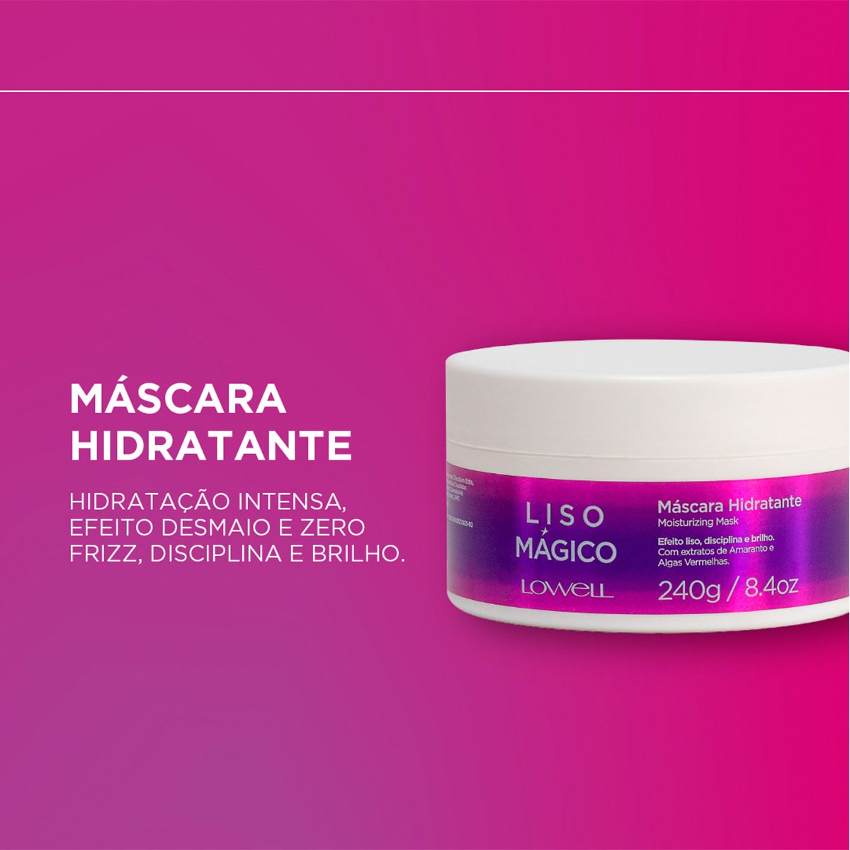 Kit Lowell Liso Magico Home Care Fluido (4 produtos) ÚNICO 3