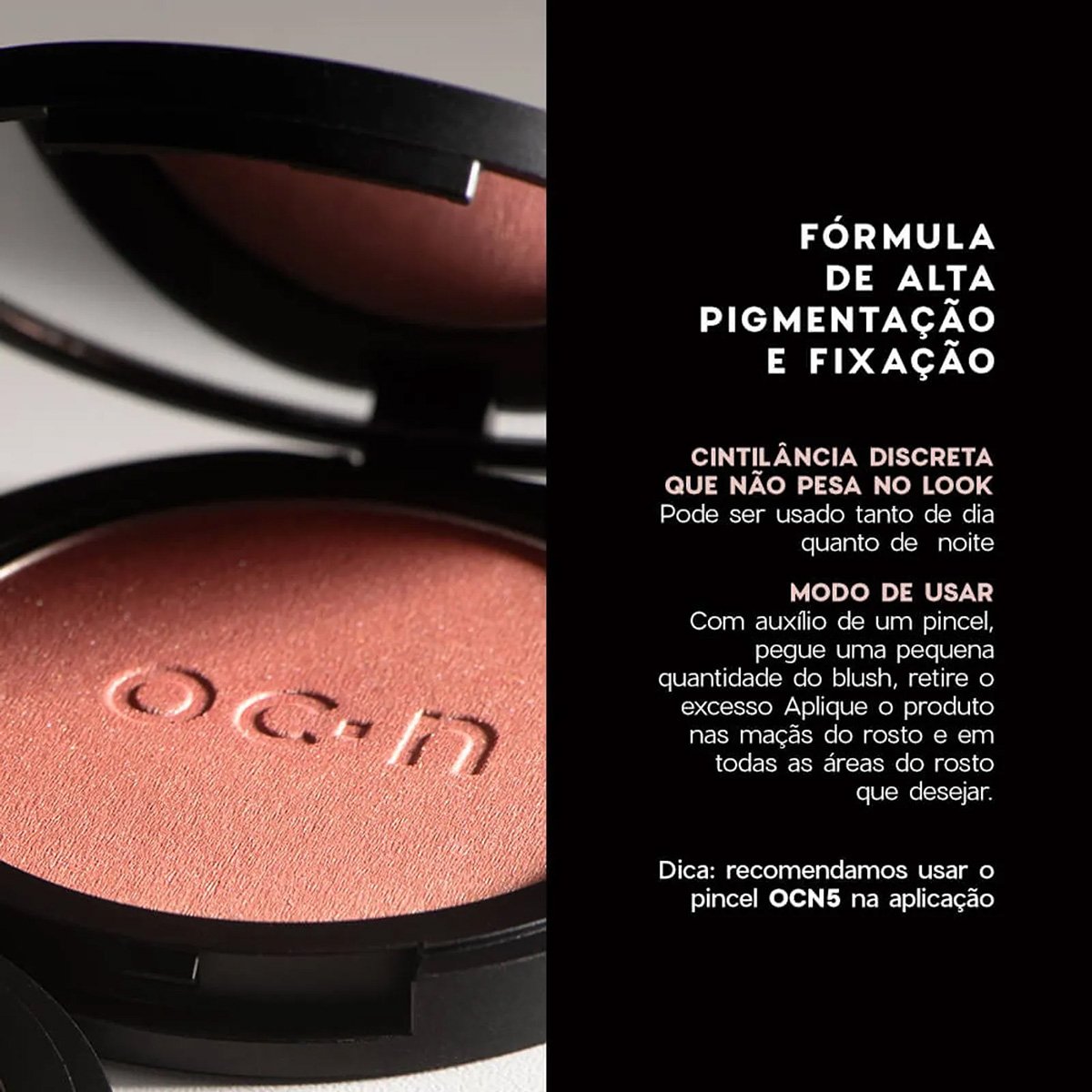 Kit Oceane Edition Paleta Eyeshadow Glow e Blush Glossy (2 produtos) Multicores 2