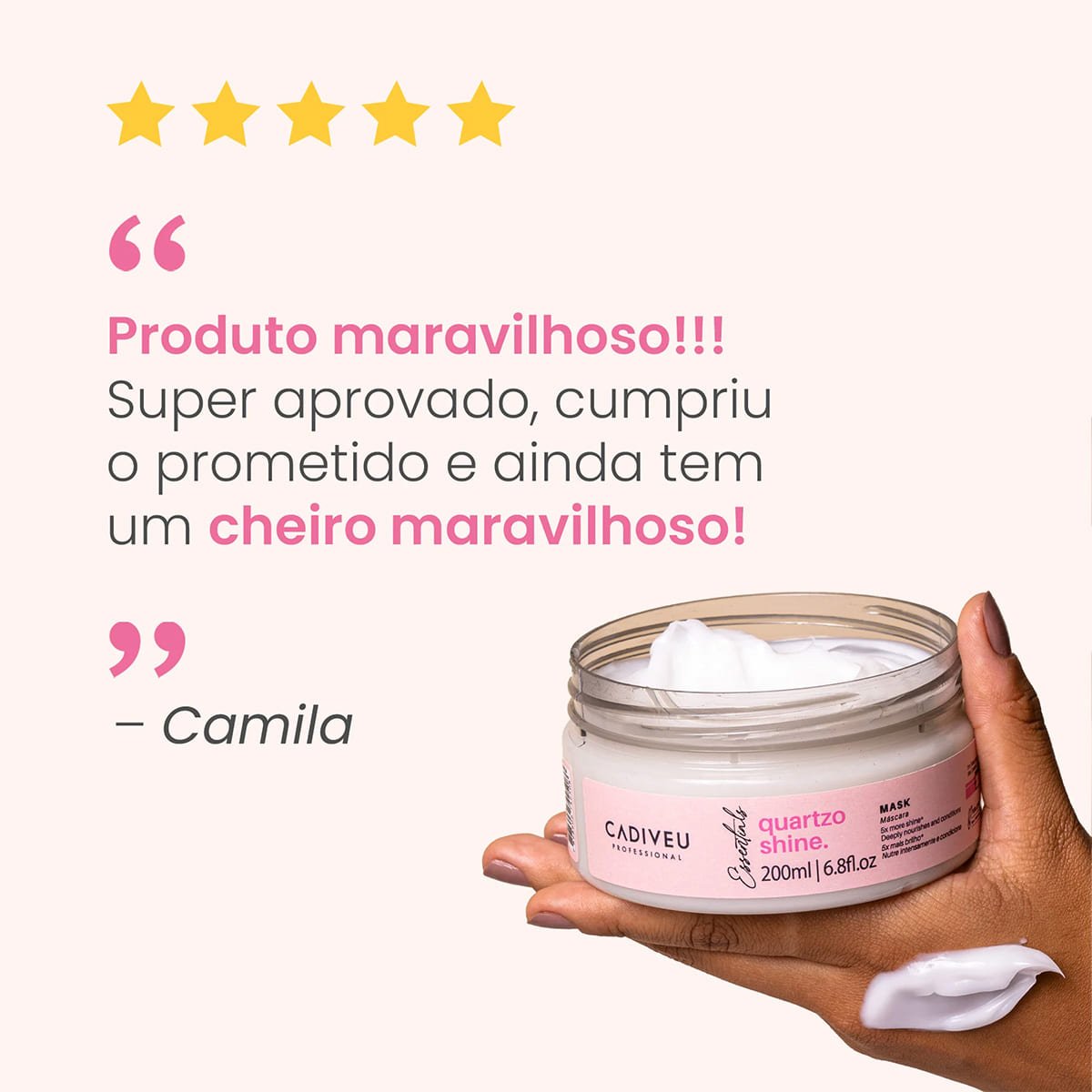 Kit Cadiveu Professional Quartzo Shine Home Care e Final Style Oil (4 produtos) ÚNICO 3