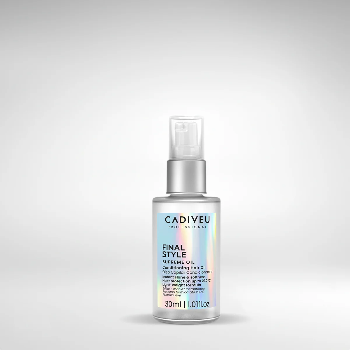 Kit Cadiveu Professional Quartzo Shine Home Care e Final Style Oil (4 produtos) ÚNICO 4