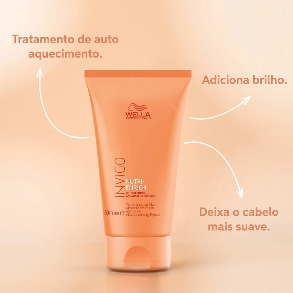 Kit Wella Professionals Invigo Nutri-Enrich Warming Express Extra (2 unidades) ÚNICO 2