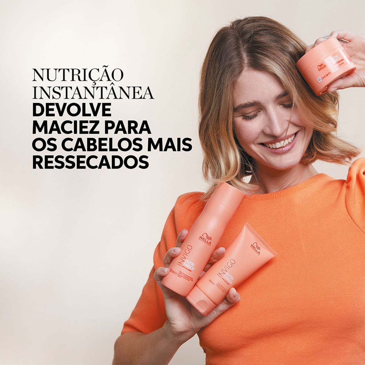 Kit Wella Professionals Invigo Nutri-Enrich Warming Express Extra (2 unidades) ÚNICO 3