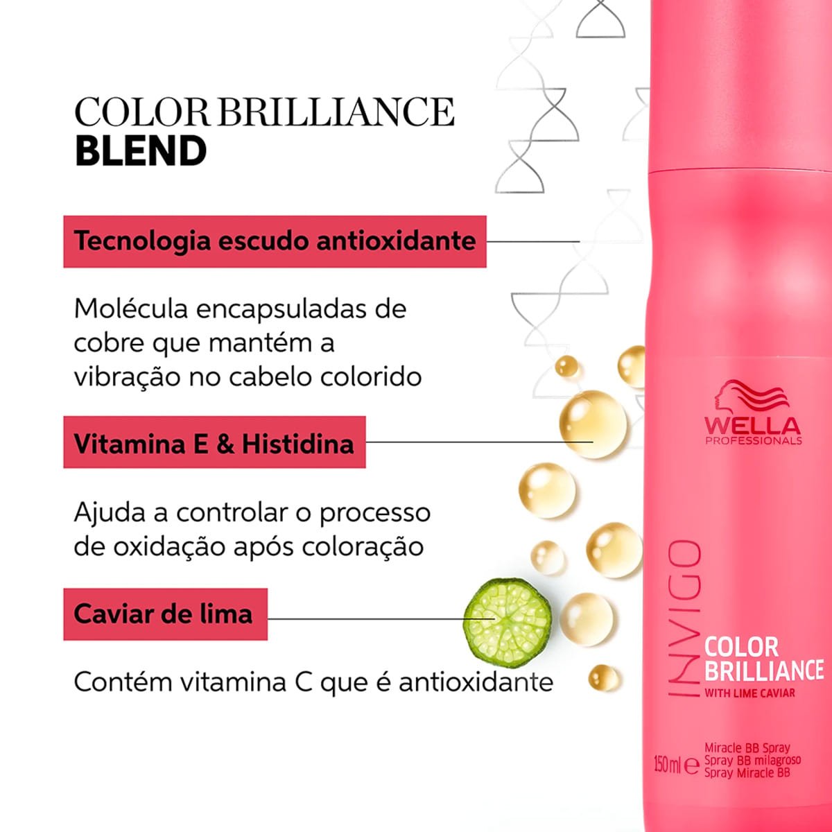 Kit Wella Professionals Invigo Color Brilliance Spray Miracle Extra (2 unidades) ÚNICO 2