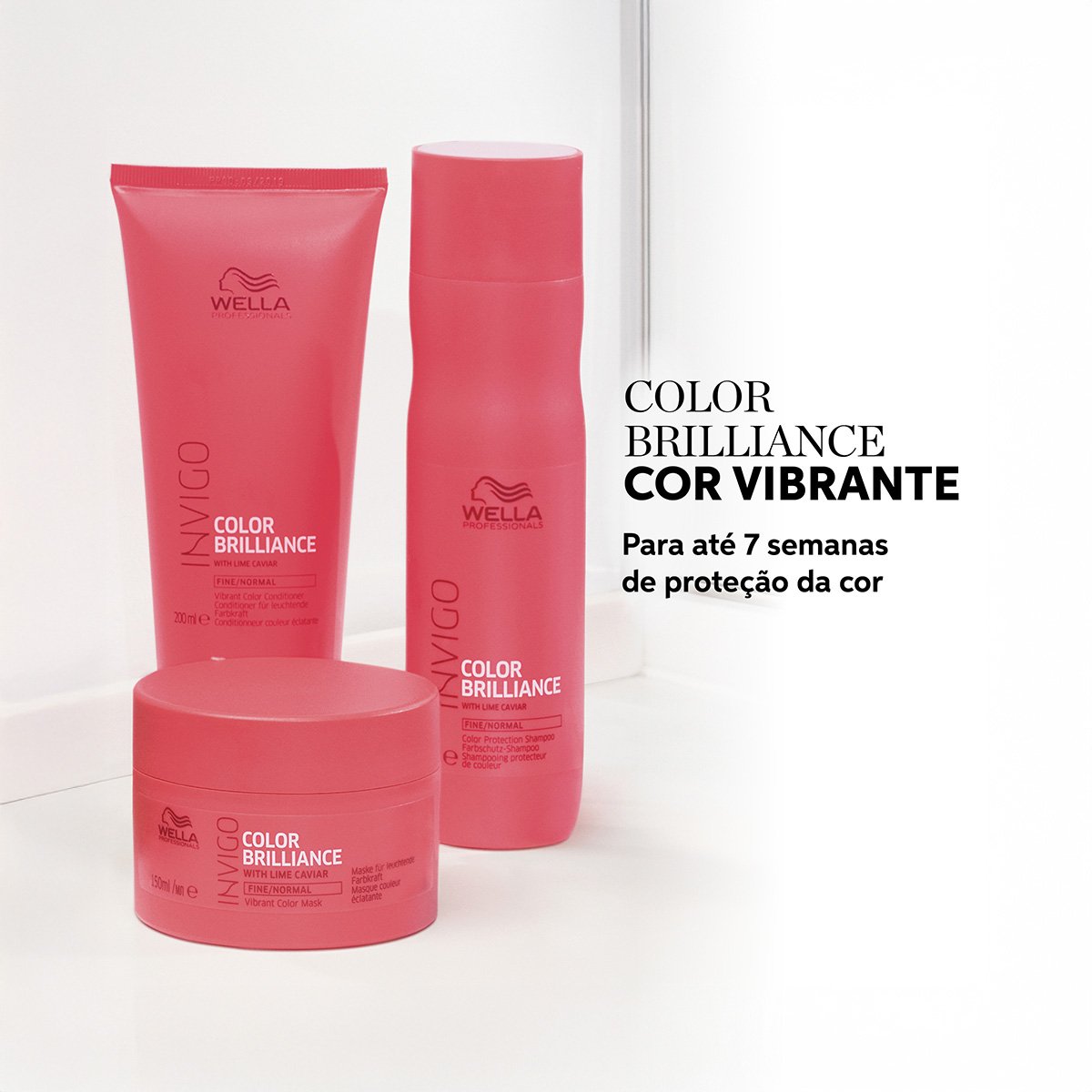 Kit Wella Professionals Invigo Color Brilliance Mascara Extra (2 unidades) ÚNICO 4