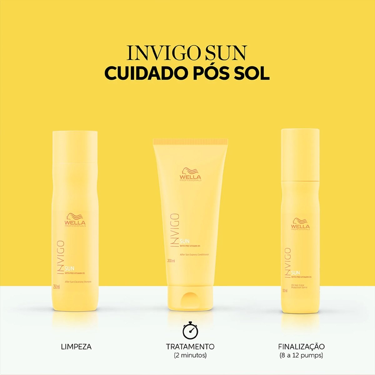 Kit Wella Professionals Invigo Sun Leave-in Extra (2 unidades) ÚNICO 3