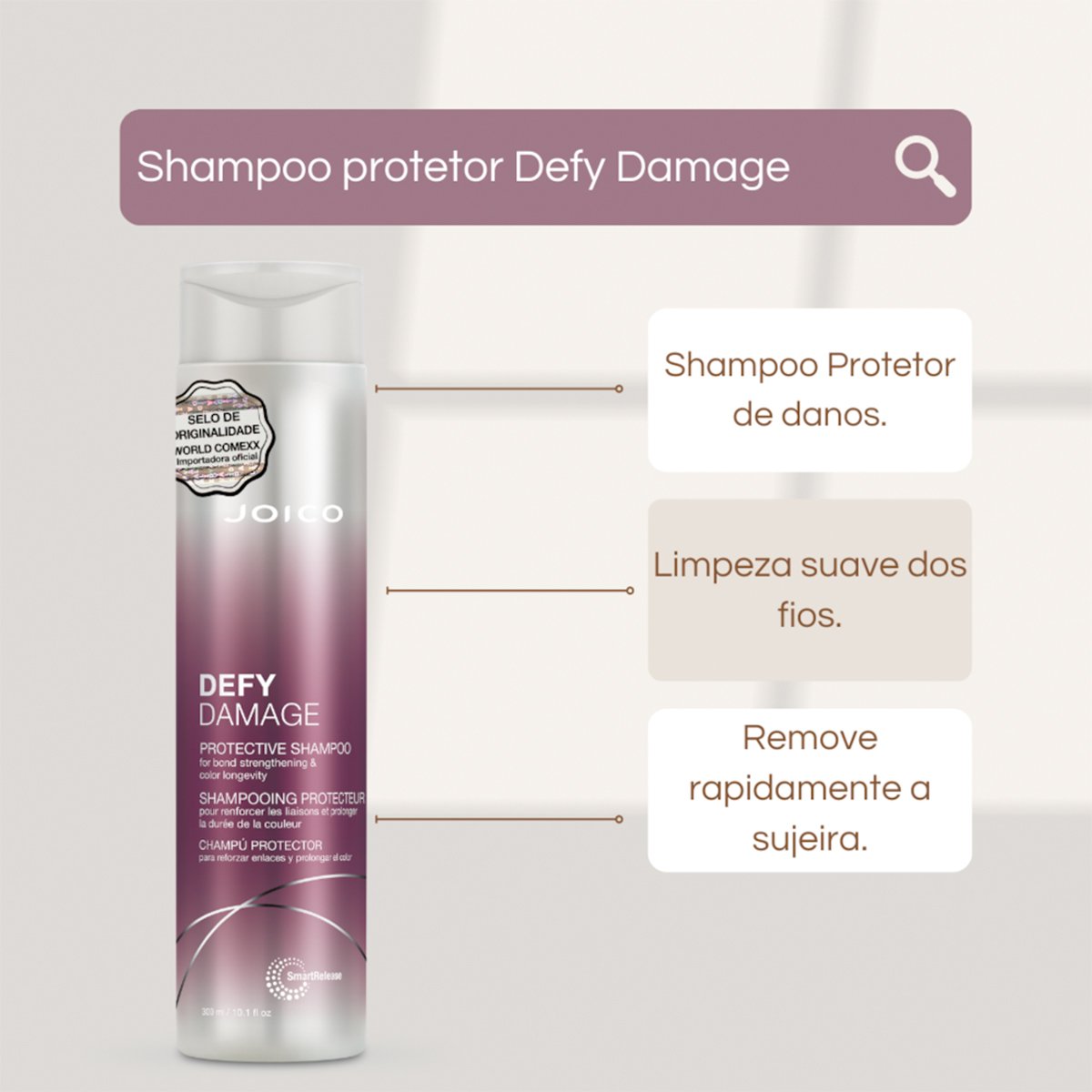 Kit Joico Defy Damage Protective Duo Leave-in (3 produtos) ÚNICO 3