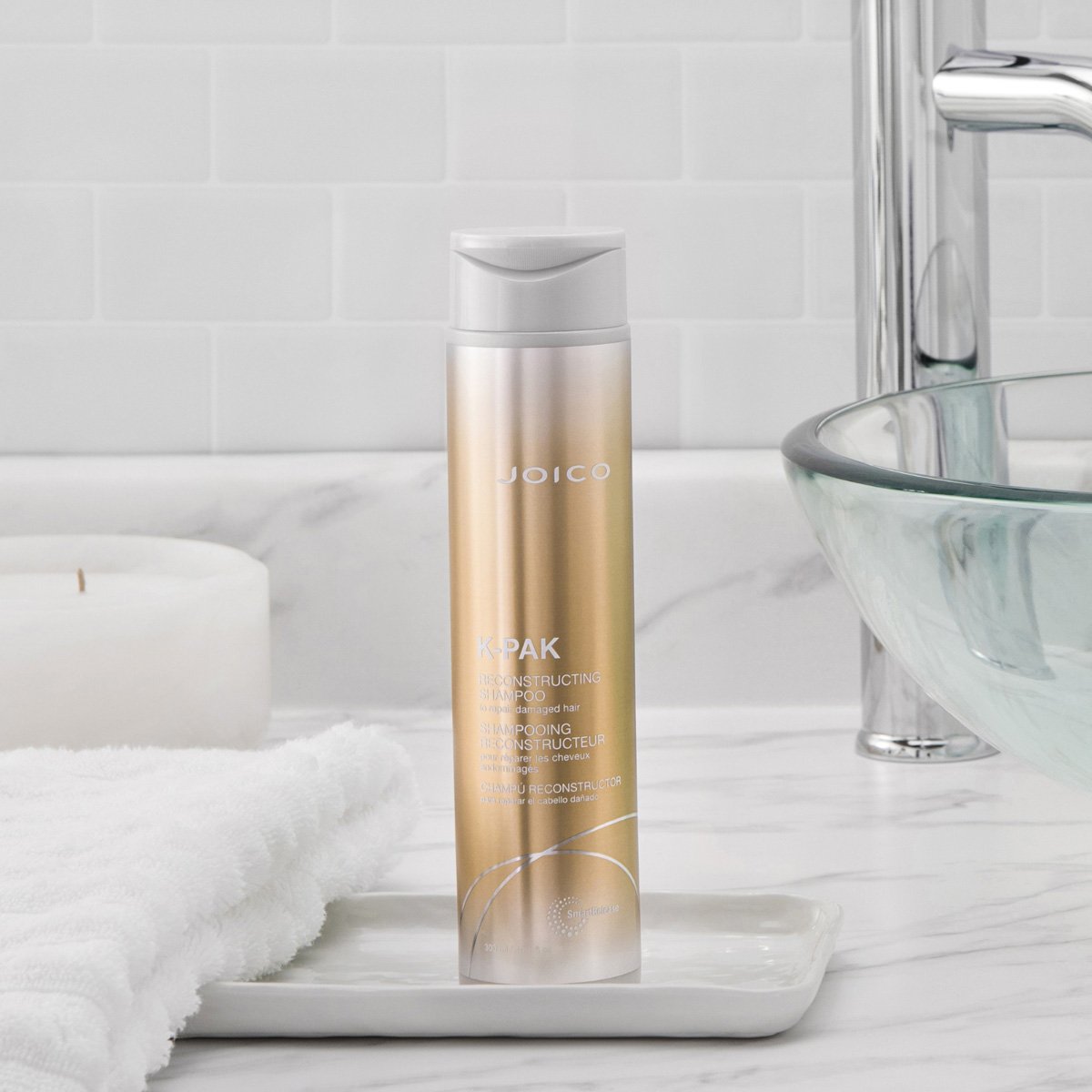 Kit Joico K-PAK Reconstrutor Deep Luster Shampoo Mascara Oil (3 produtos) ÚNICO 4