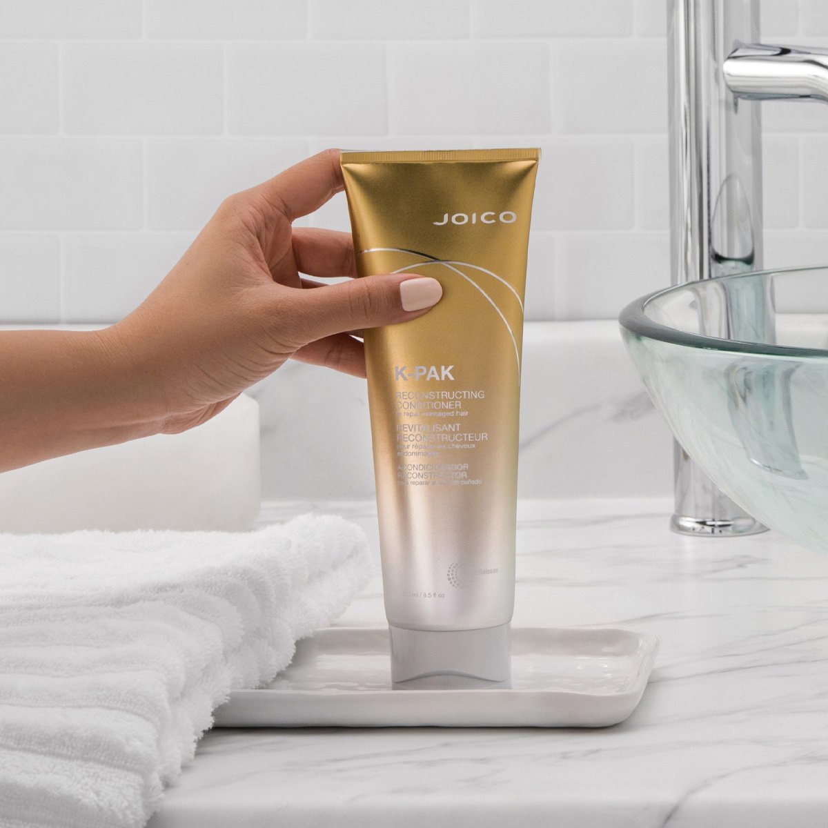 Kit Joico K-PAK Reconstrutor Hydrator Luster Home Care Oil (4 produtos) ÚNICO 5