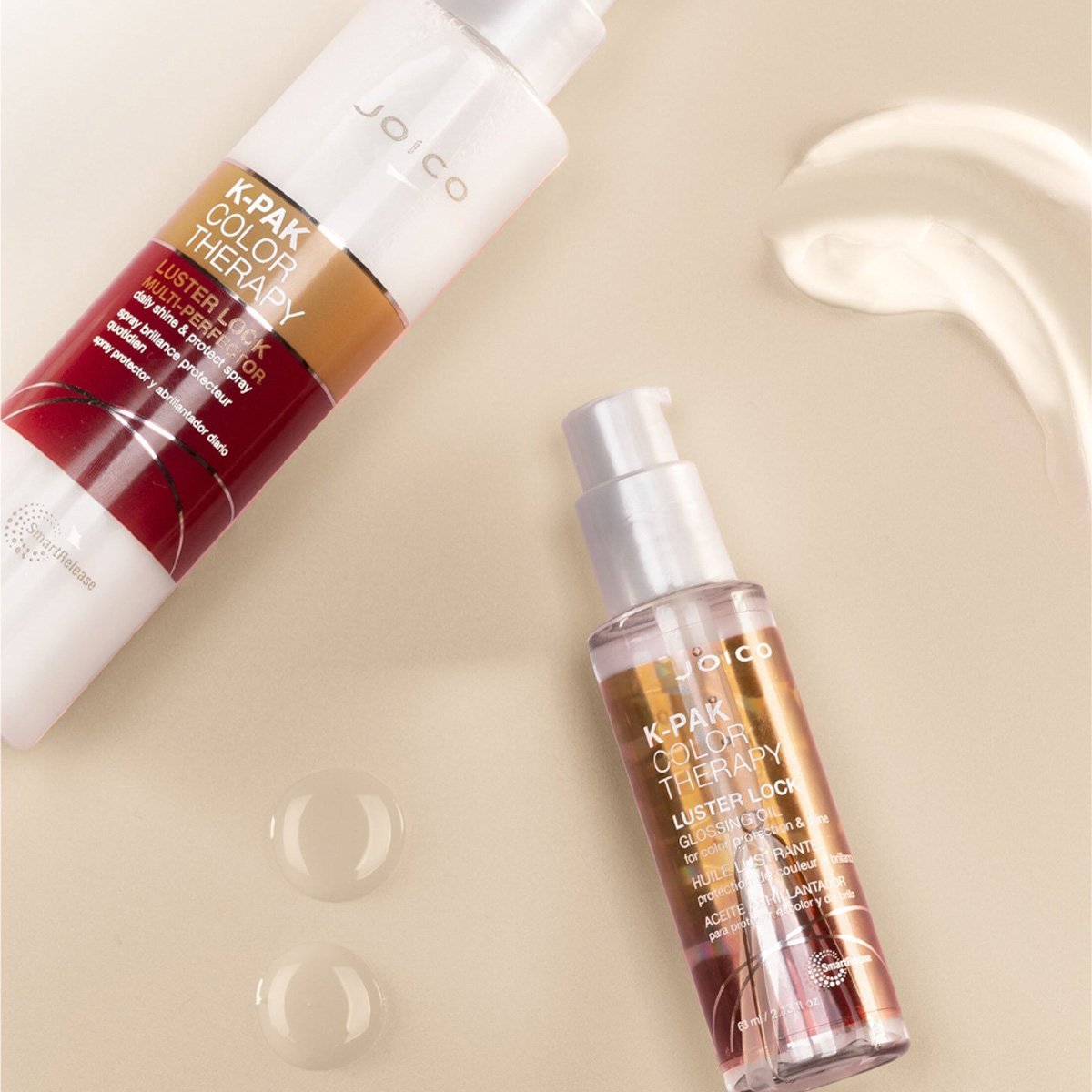 Kit K-PAK Color Therapy Smart Luster Lock Salon Total Leave-in (4 produtos) ÚNICO 3