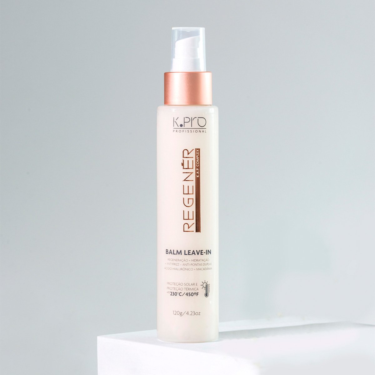 Kit K.Pro Professional Regener Shampoo Condicionador Leave-in e Tratamento Reconstrutor (4 produtos) ÚNICO 2