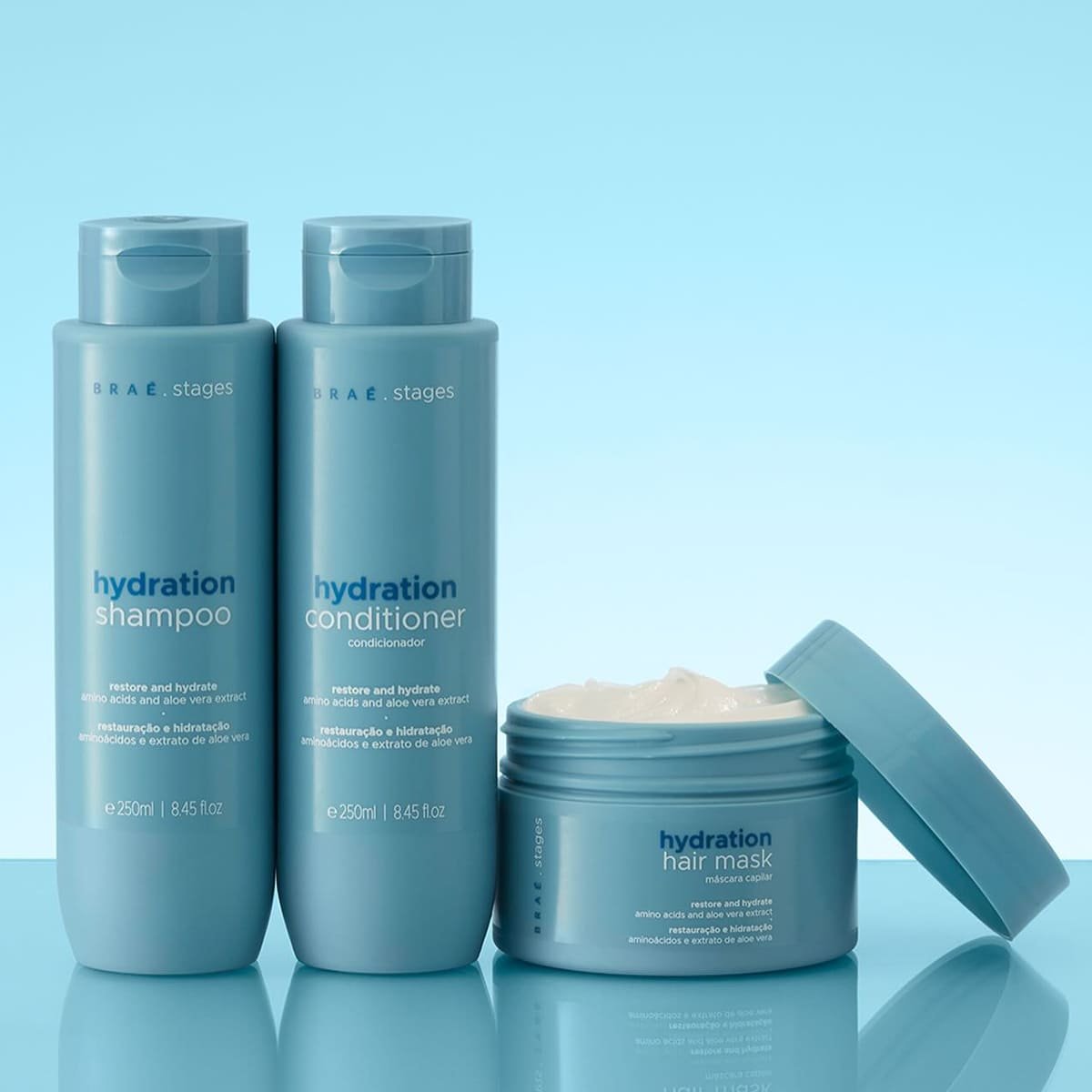 Kit Brae Stages Hydration Shampoo Extra (2 unidades) ÚNICO 3