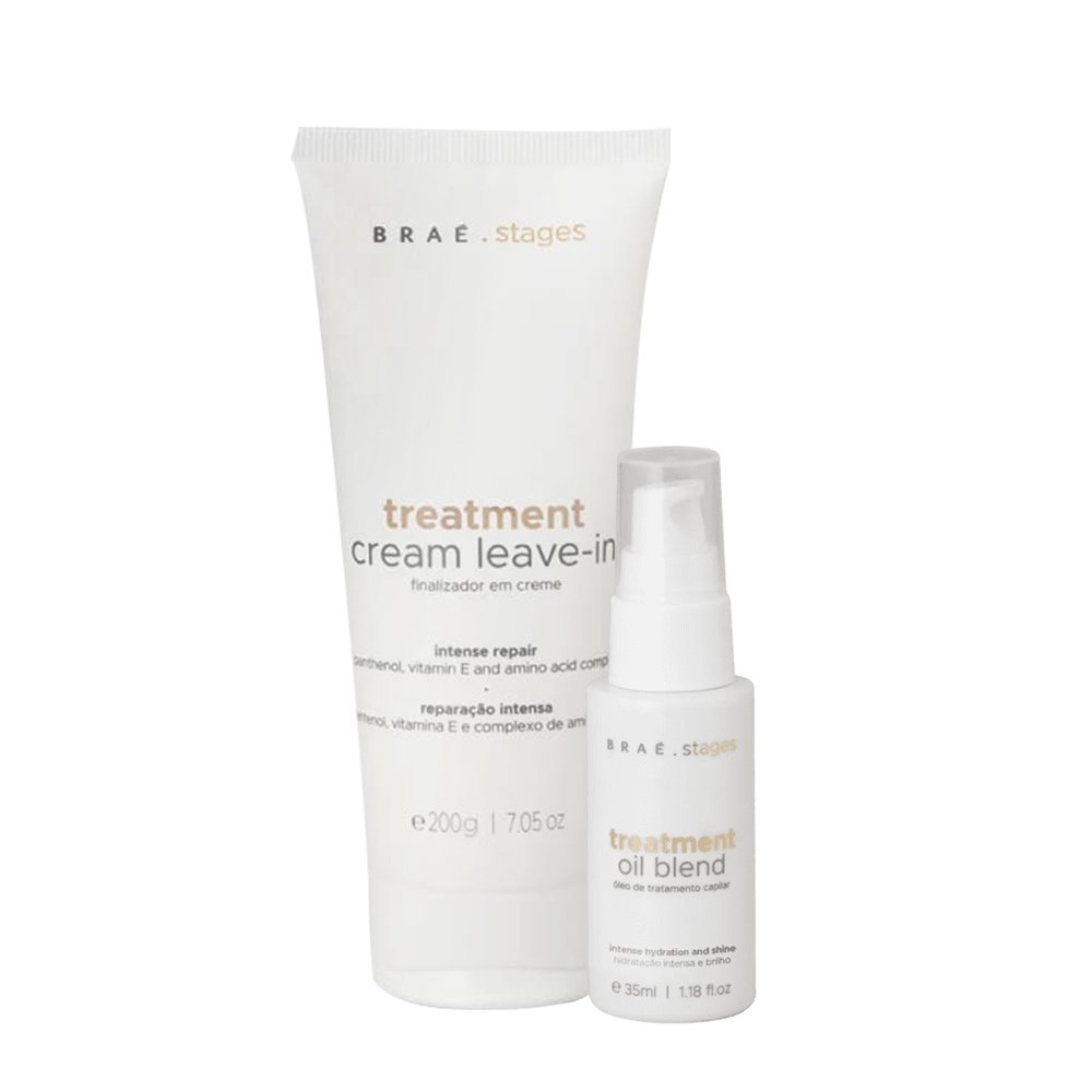 Kit Brae Stages Treatment Blend Oil Leave-in (2 produtos) ÚNICO 1